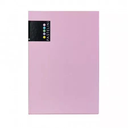 Záznamová kniha A4 Karton P+P 96 listů, linkovaná - Pastelini růžová