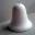Zvonek polystyrenový 90x95mm