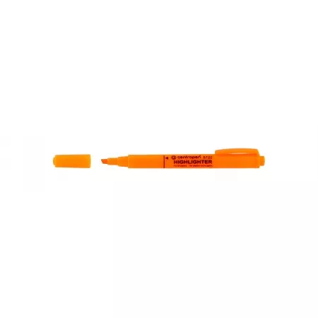 Zvýrazňovač Centropen highlighter 8722 oranžový